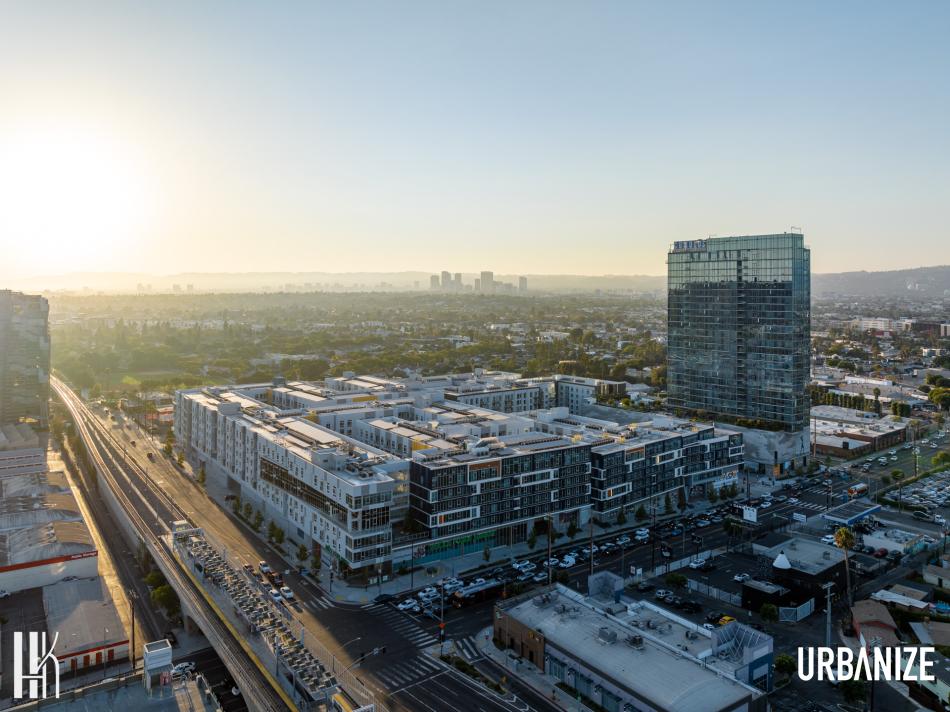 Cumulus District's Vox apartments unwrapped at La Cienega and Jefferson